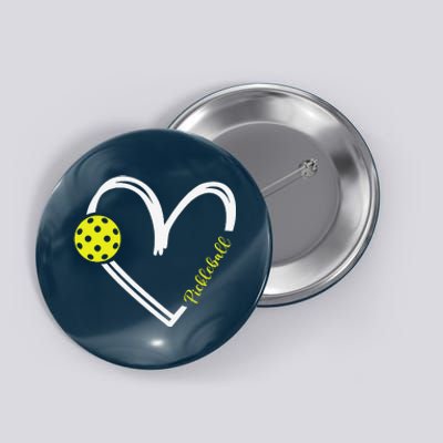 Love Pickleball Cute Pickleball Match I Love Pickleball Button