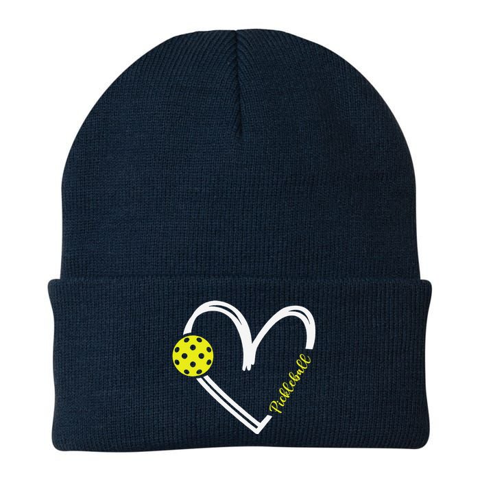 Love Pickleball Cute Pickleball Match I Love Pickleball Knit Cap Winter Beanie