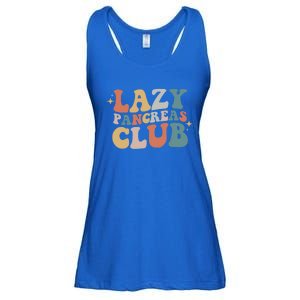 Lazy Pancreas Club Retro Diabetes Awareness Day Gift Ladies Essential Flowy Tank