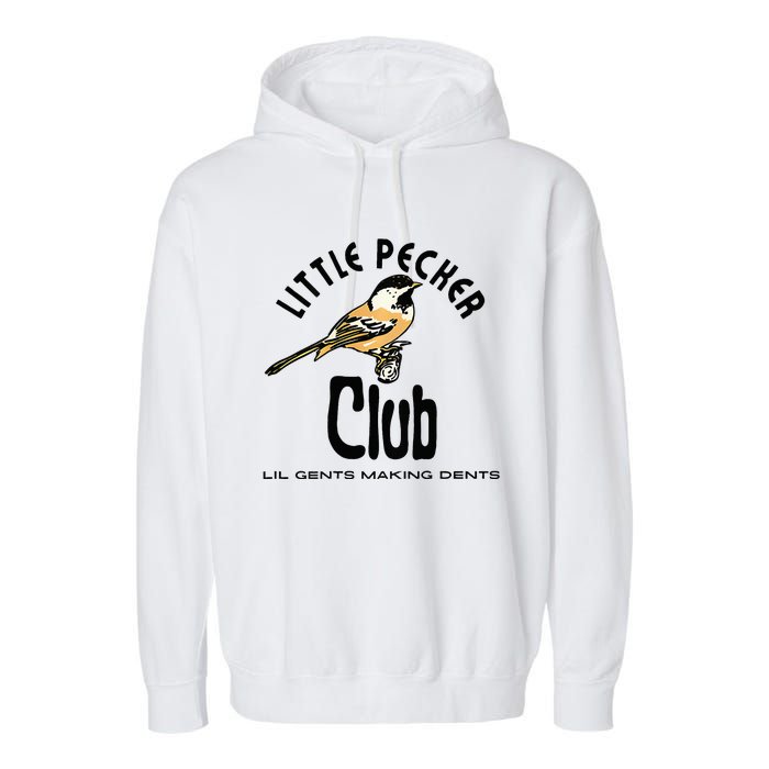 Little Pecker Club Garment-Dyed Fleece Hoodie