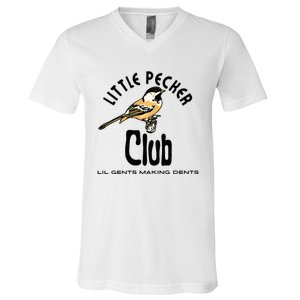 Little Pecker Club V-Neck T-Shirt