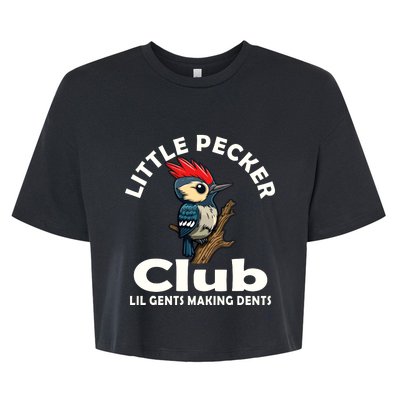 Little Pecker Club Bella+Canvas Jersey Crop Tee