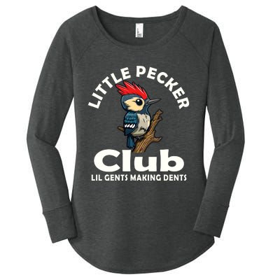 Little Pecker Club Women's Perfect Tri Tunic Long Sleeve Shirt