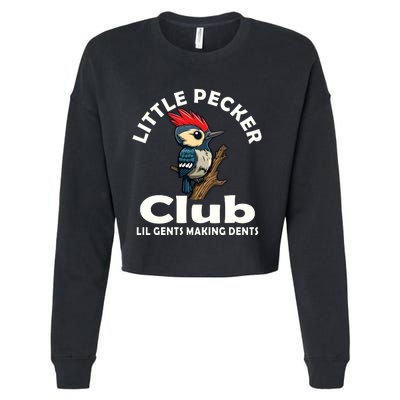 Little Pecker Club Cropped Pullover Crew