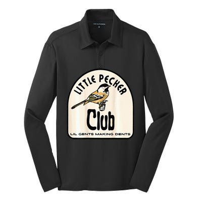 Little Pecker Club Silk Touch Performance Long Sleeve Polo