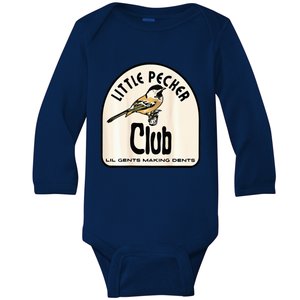 Little Pecker Club Baby Long Sleeve Bodysuit