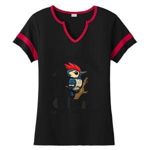 Little Pecker Club Ladies Halftime Notch Neck Tee