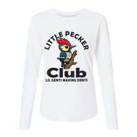 Little Pecker Club Womens Cotton Relaxed Long Sleeve T-Shirt