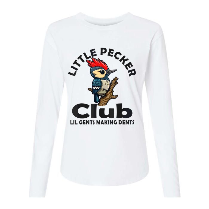 Little Pecker Club Womens Cotton Relaxed Long Sleeve T-Shirt