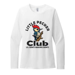 Little Pecker Club Womens CVC Long Sleeve Shirt