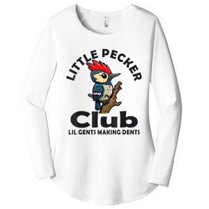 Little Pecker Club Women's Perfect Tri Tunic Long Sleeve Shirt