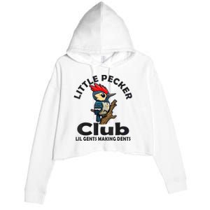 Little Pecker Club Crop Fleece Hoodie