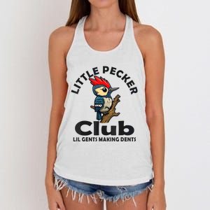 Little Pecker Club Women's Knotted Racerback Tank