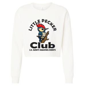 Little Pecker Club Cropped Pullover Crew