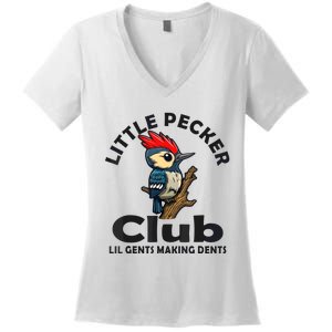 Little Pecker Club Women's V-Neck T-Shirt