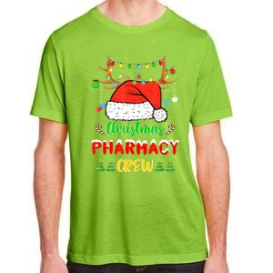 Lights Pharmacy Crew Reindeer Santa Funny Christmas Cool Gift Adult ChromaSoft Performance T-Shirt