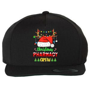 Lights Pharmacy Crew Reindeer Santa Funny Christmas Cool Gift Wool Snapback Cap