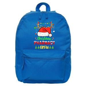 Lights Pharmacy Crew Reindeer Santa Funny Christmas Cool Gift 16 in Basic Backpack