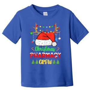 Lights Pharmacy Crew Reindeer Santa Funny Christmas Cool Gift Toddler T-Shirt