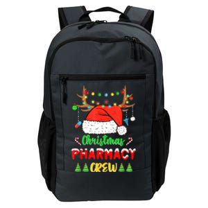 Lights Pharmacy Crew Reindeer Santa Funny Christmas Cool Gift Daily Commute Backpack