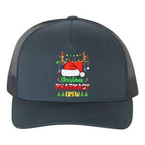 Lights Pharmacy Crew Reindeer Santa Funny Christmas Cool Gift Yupoong Adult 5-Panel Trucker Hat