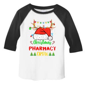 Lights Pharmacy Crew Reindeer Santa Funny Christmas Cool Gift Toddler Fine Jersey T-Shirt