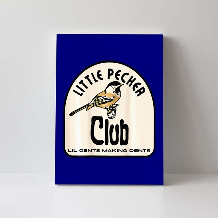 Little Pecker Club Canvas