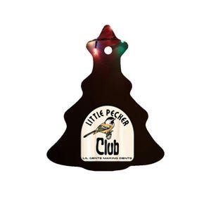 Little Pecker Club Ceramic Tree Ornament