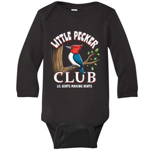 Little Pecker Club Baby Long Sleeve Bodysuit