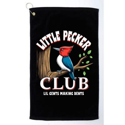 Little Pecker Club Platinum Collection Golf Towel