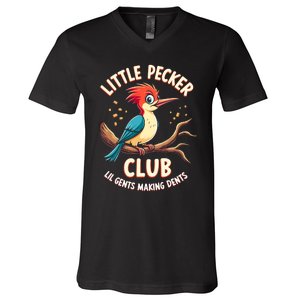 Little Pecker Club V-Neck T-Shirt