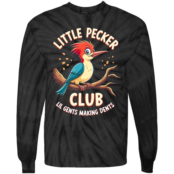 Little Pecker Club Tie-Dye Long Sleeve Shirt