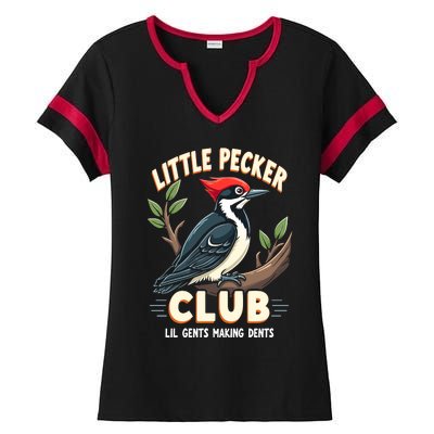 Little Pecker Club Ladies Halftime Notch Neck Tee