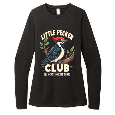 Little Pecker Club Womens CVC Long Sleeve Shirt