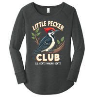 Little Pecker Club Women's Perfect Tri Tunic Long Sleeve Shirt