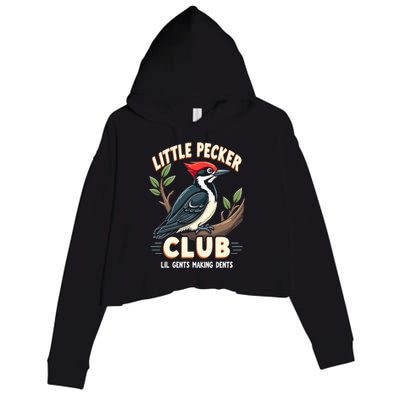 Little Pecker Club Crop Fleece Hoodie