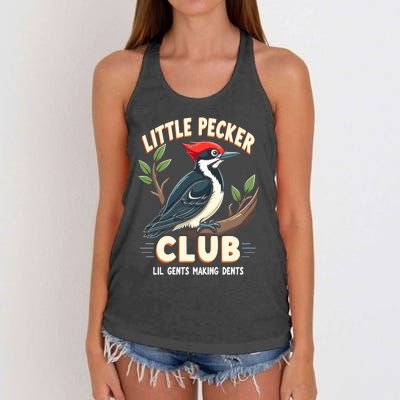 Little Pecker Club Women's Knotted Racerback Tank