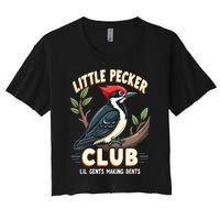 Little Pecker Club Women's Crop Top Tee