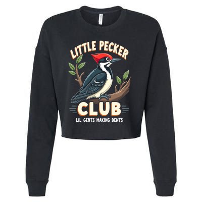 Little Pecker Club Cropped Pullover Crew