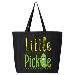 Little Pickle Cute Pickles Vegetable Veggie Girl Boy 25L Jumbo Tote