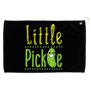 Little Pickle Cute Pickles Vegetable Veggie Girl Boy Grommeted Golf Towel