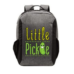 Little Pickle Cute Pickles Vegetable Veggie Girl Boy Vector Backpack