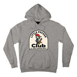 Little Pecker Club Lil Gents Making Dents Tall Hoodie