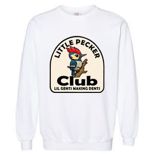 Little Pecker Club Lil Gents Making Dents Garment-Dyed Sweatshirt