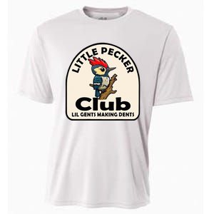 Little Pecker Club Lil Gents Making Dents Cooling Performance Crew T-Shirt