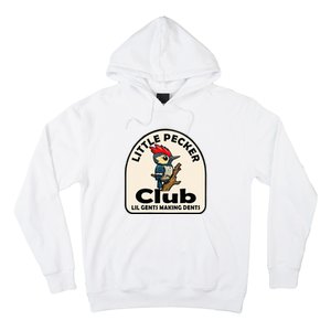 Little Pecker Club Lil Gents Making Dents Hoodie