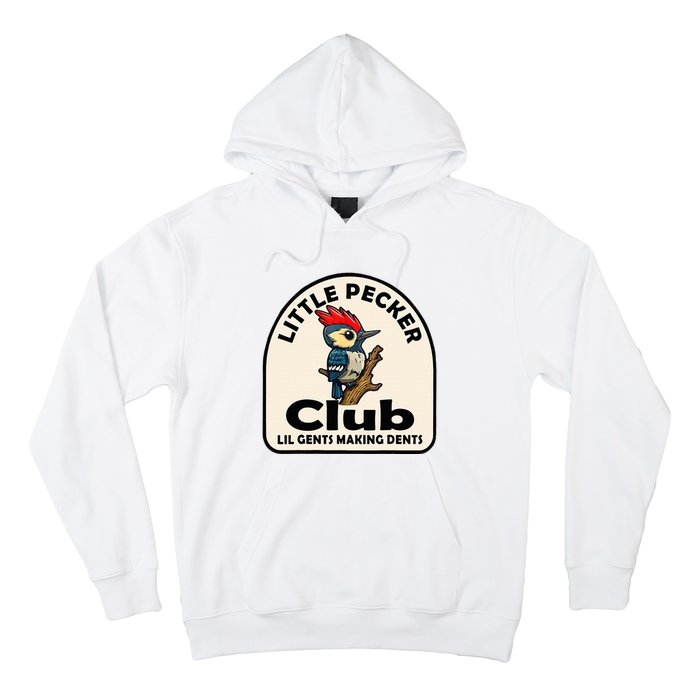 Little Pecker Club Lil Gents Making Dents Hoodie