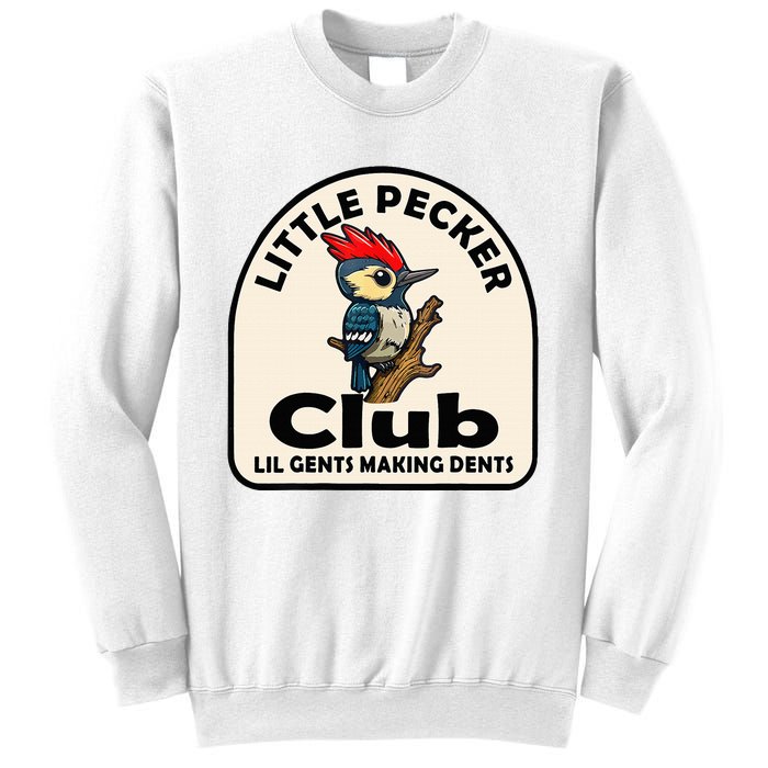 Little Pecker Club Lil Gents Making Dents Sweatshirt