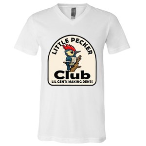 Little Pecker Club Lil Gents Making Dents V-Neck T-Shirt