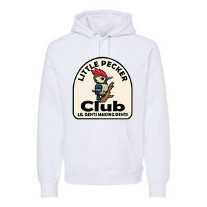 Little Pecker Club Lil Gents Making Dents Premium Hoodie